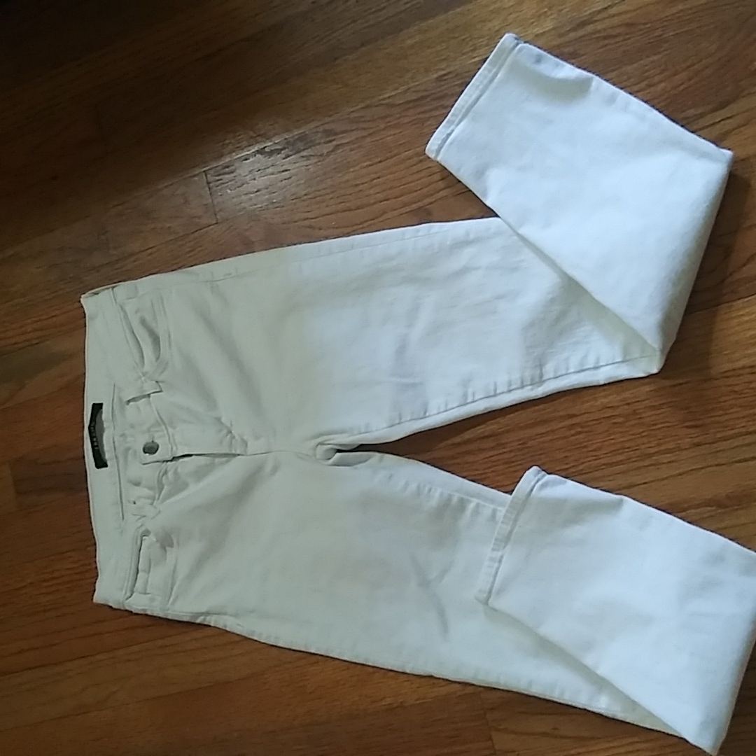 J Brand White Skinny Jeans